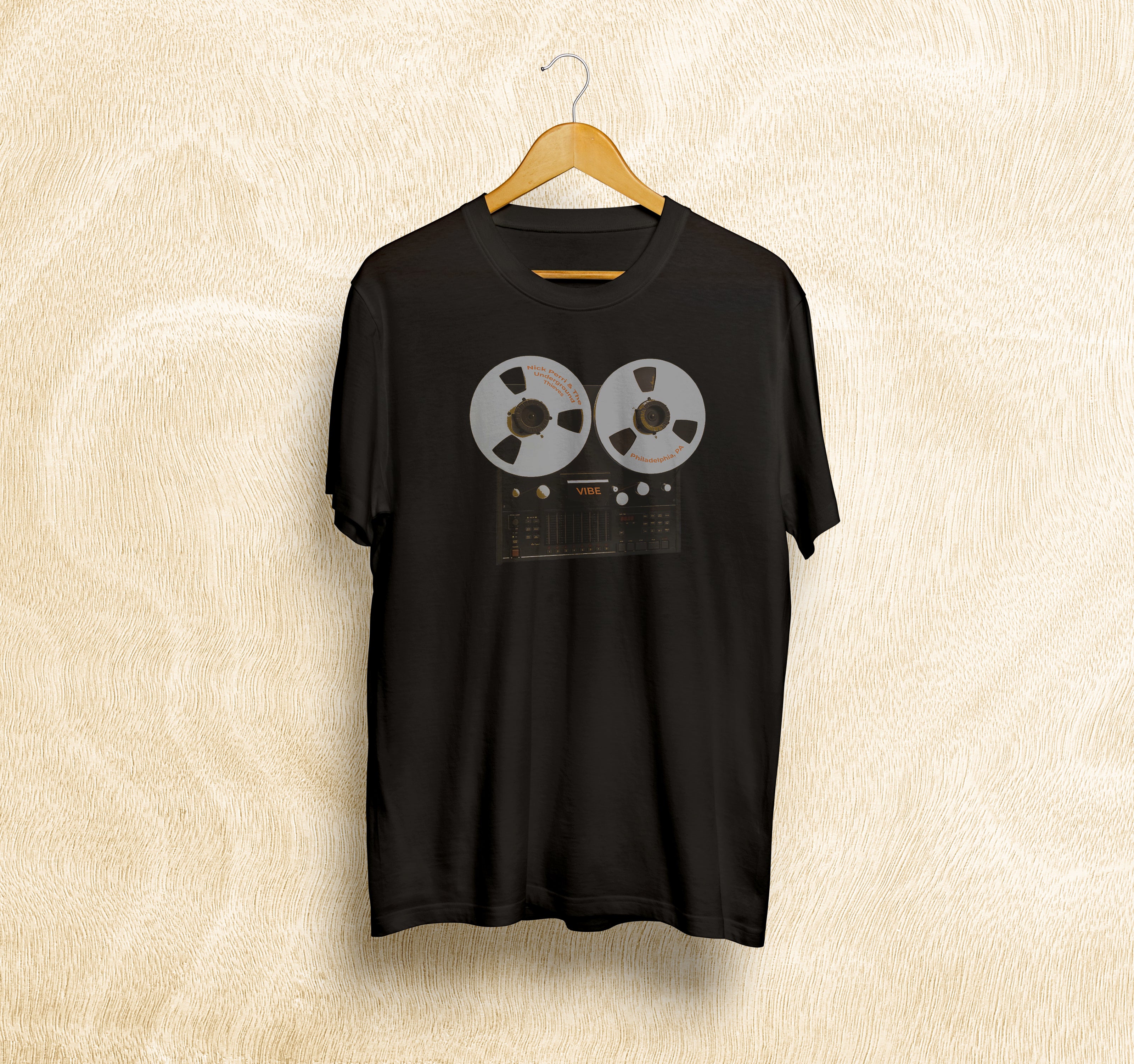 TAPE MACHINE Vibe Tee – Nick Perri Music