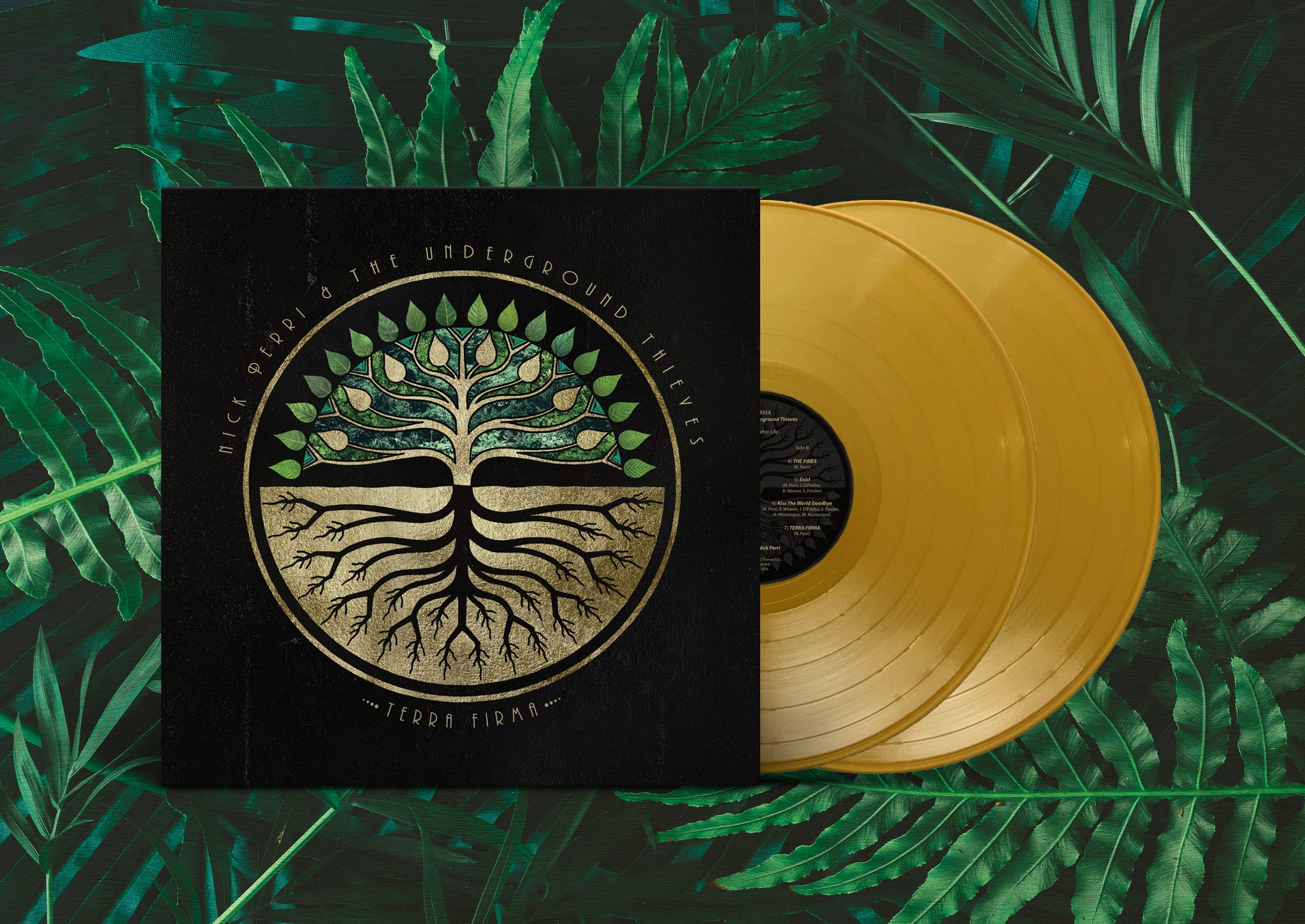 TERRA FIRMA - Limited Edition GOLD Double Vinyl FIRST PRESSING